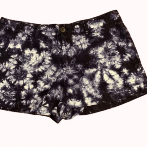 GAP Linen Blend Tie Dye Shorts Sz 2 - Picture 6 of 12